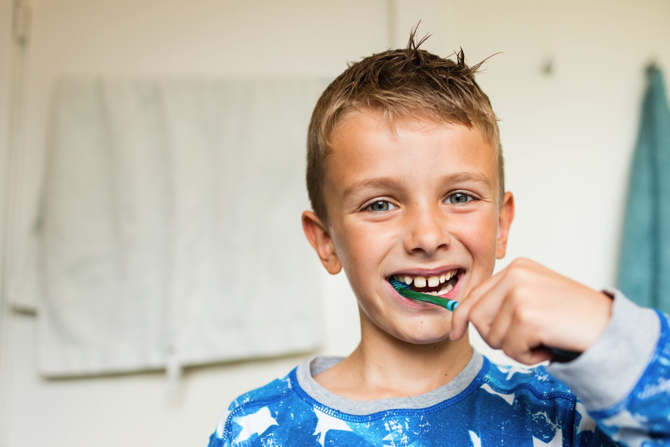 5 que a niños a los dientes